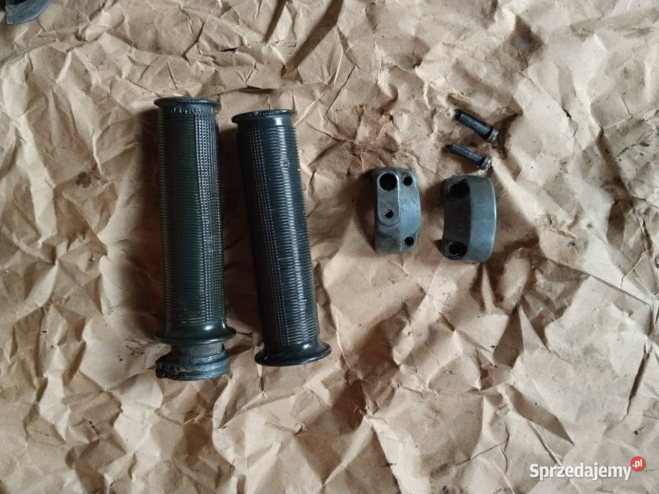 Wsk nowe mocowanie obejma klamki korek manetki