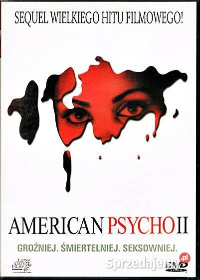 AMERICAN PSYCHO II horror film na DVD PROMOCJA śląskie Chorzów
