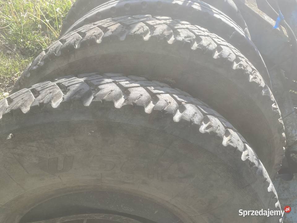 Sprzedam opony kompletne z fartuchami 900r20 Kikół