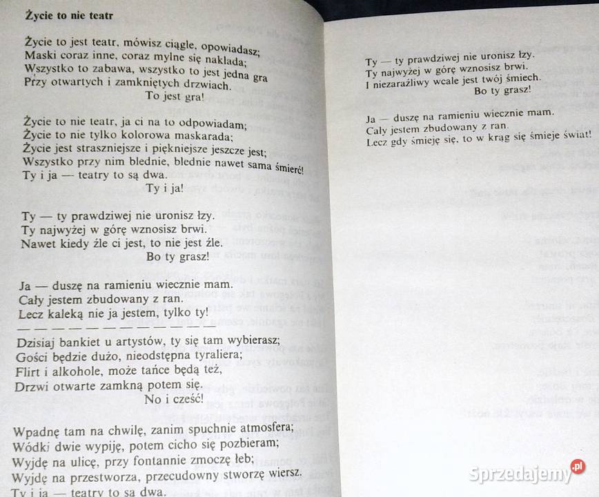 Piosenki Edward Stachura W Wysocki Leonard Cohen