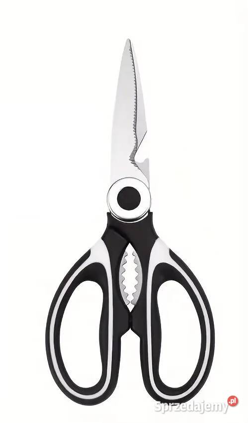 Nożyce Kuchenne Wielofunkcyjne Czarne AS Płock sprzedam