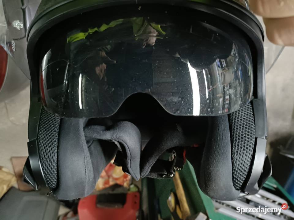 Kask motocyklowy na chopper skuter bez szczękowy Kaski Zaborowice