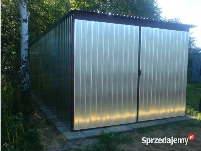 Garaż blaszany 3x5 ocynk Radom sprzedam