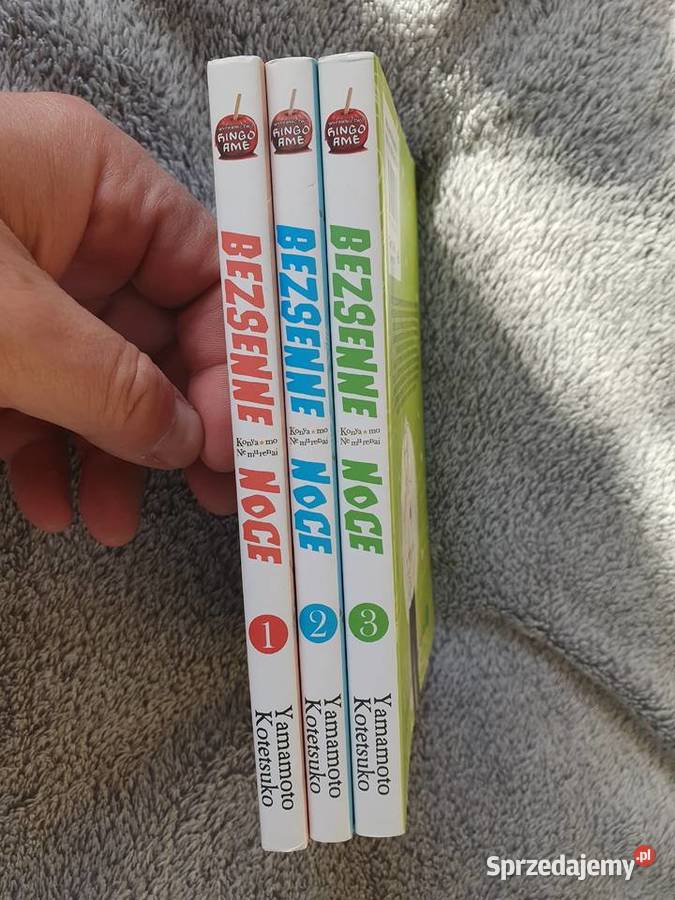 Bezsenne Noce zestaw 3 tomów wydanie 1 2014 pomorskie Gdynia