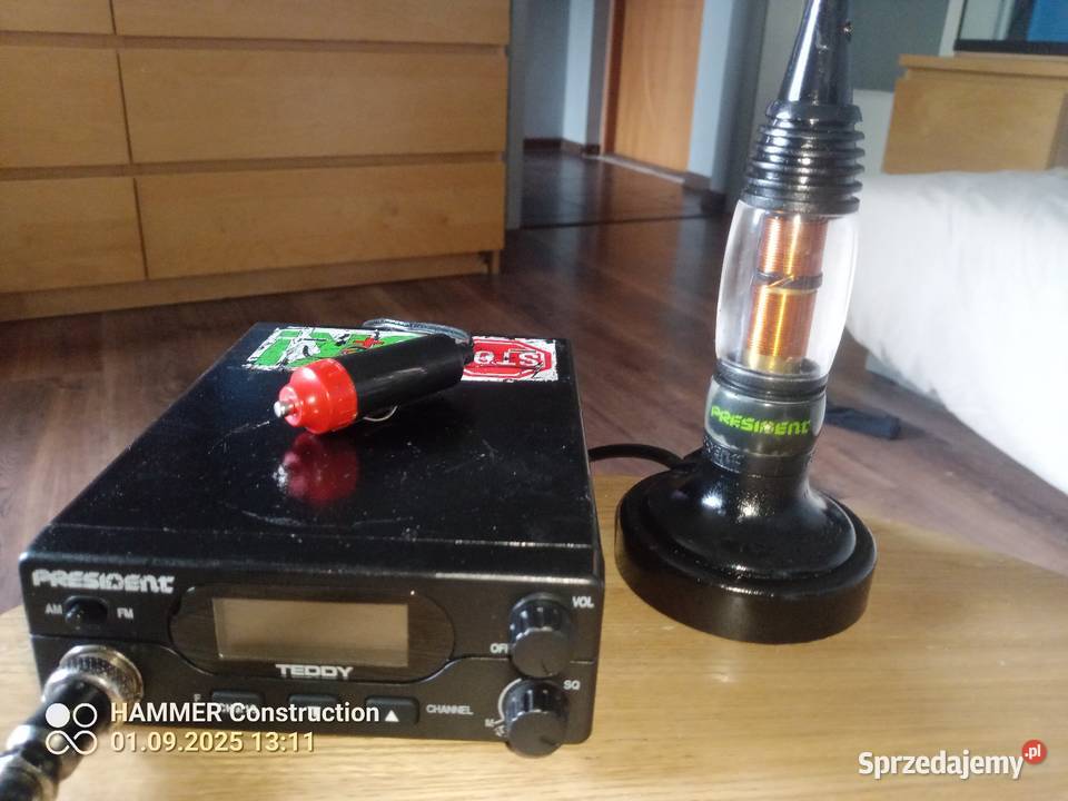 CB radio Teddy sprawne brak gruszki Radom