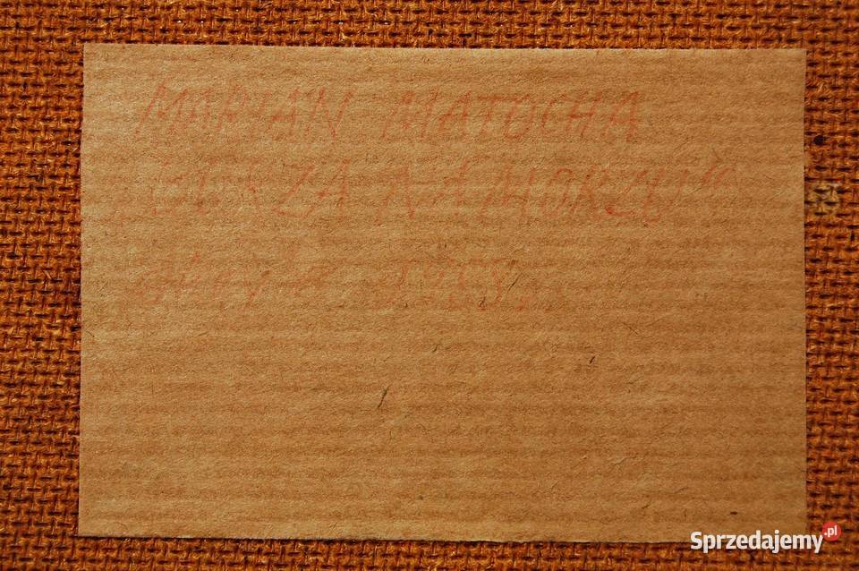 Burza na morzu Marian Matocha 1988 obraz akryl Lublin