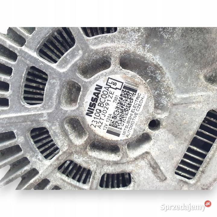 ALTERNATOR Nissan Juke Qashqai Note 16 HR16 120A Chełm