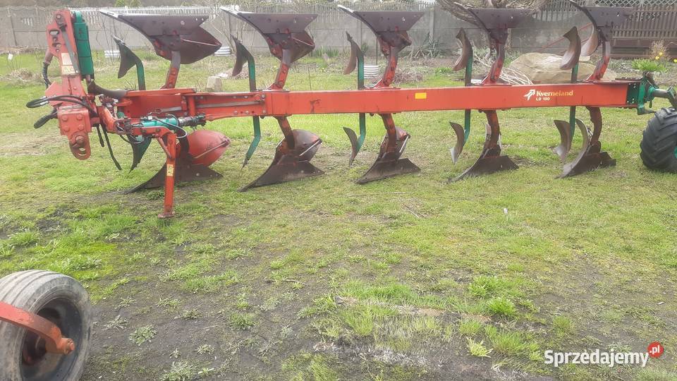 Pług kverneland EG100 z liniowaniem Nowe Skalmierzyce
