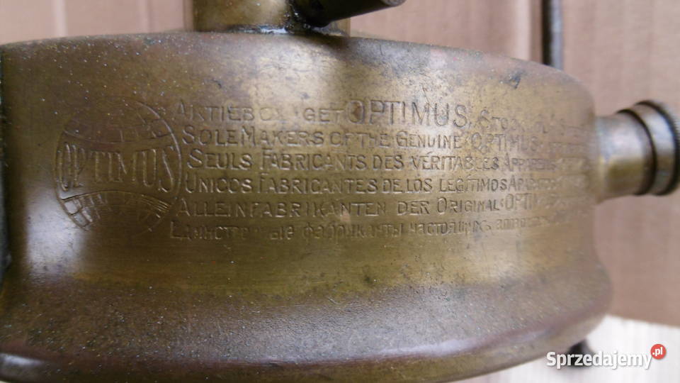 kuchenka naftowa bęzynowa optimus orginal opolskie Namysłów sprzedam