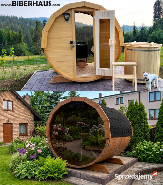 SAUNA Ogrodowa 200 OKNO 100 BECZKA 500L Nowy Targ sprzedam