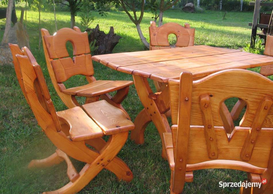 ORYGINALNE drewniane meble ARTstyledo ogrodu mazowieckie Warszawa