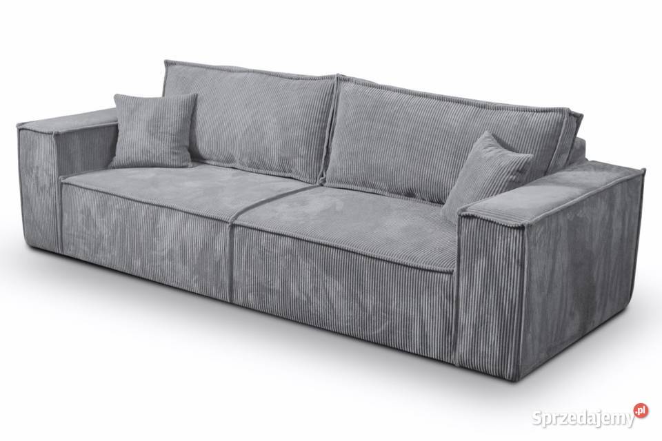 Sztruksowa kanapa ROCCA Łóżka, wersalki i sofy małopolskie Kraków