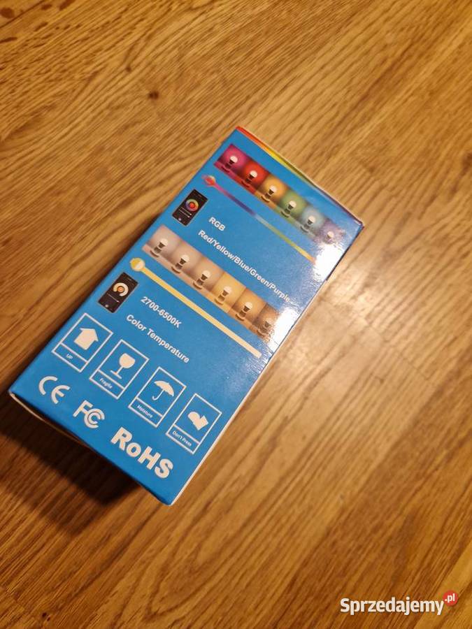 Kolorowa Żarówka z bluetooth sterowanie kolorami mazowieckie Warszawa