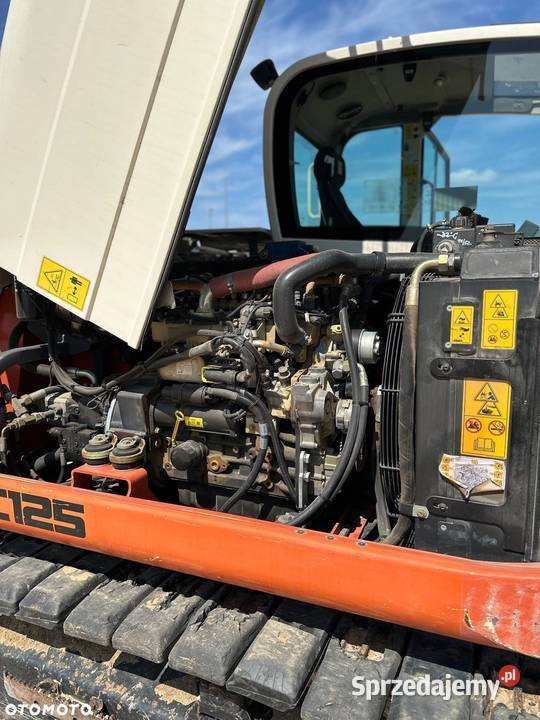 Terex Schaeff TC125 Gąsienica Lemiesz Zamiana Łomża