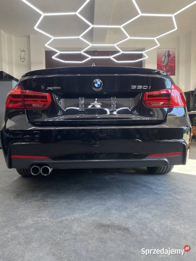 Bmw f30 zderzak tylny m pakiet czarny 475 Black Zderzaki Olkusz