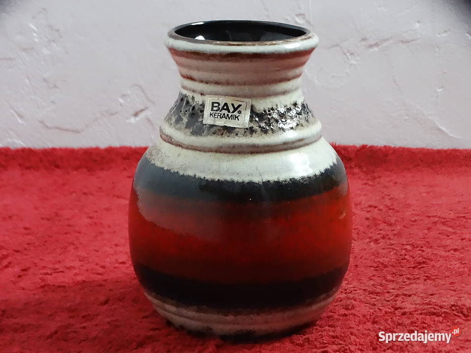 Wazon Bay Keramik West Germany Vintage Biłgoraj