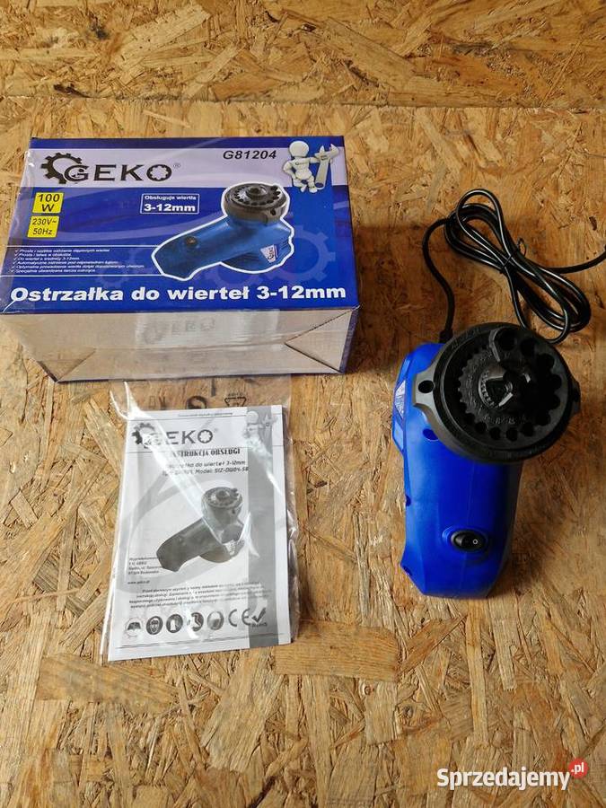 Ostrzałka do wierteł 312mm 100W Geko G81204 Głogowa