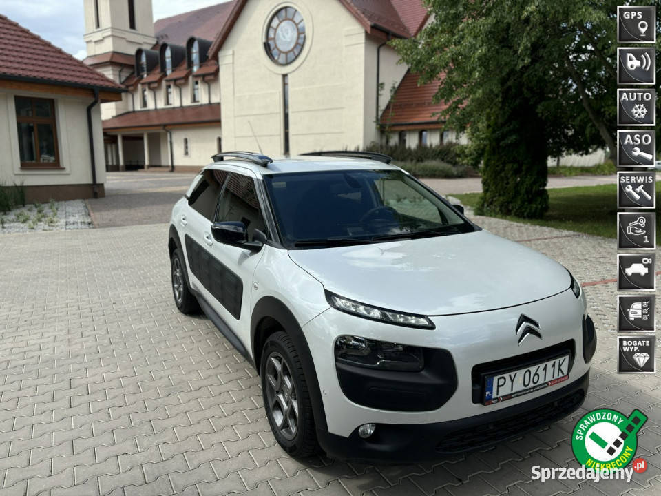 Citroen C4 Cactus Full Wypas I 2014 nieuszkodzony Poznań