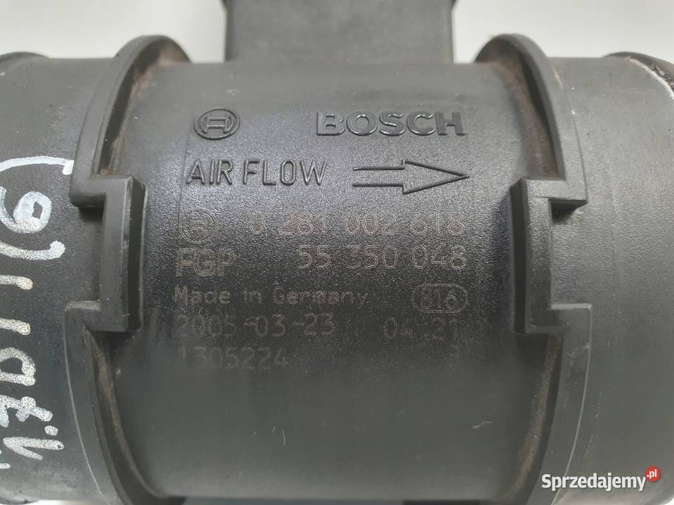 PRZEPŁYWOMIERZ Opel Astra III H 17 CDTI Przepływomierze Rudka