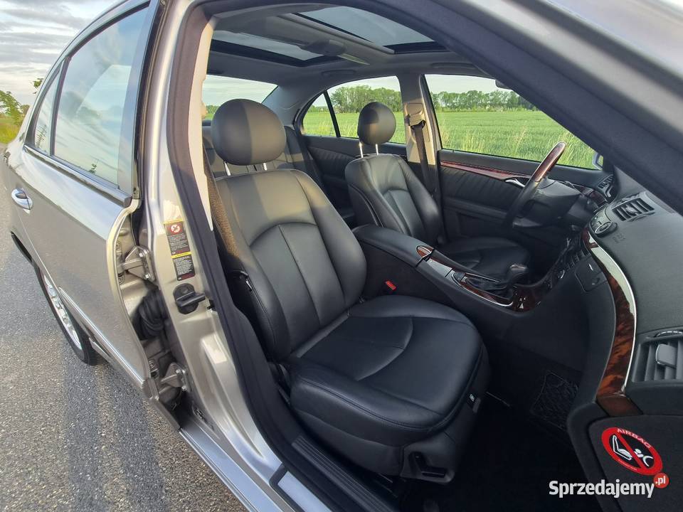 Mercedes E280CDI 32 R6 1 właściciel 95 tysięcy elektryczne lusterka Wrocław