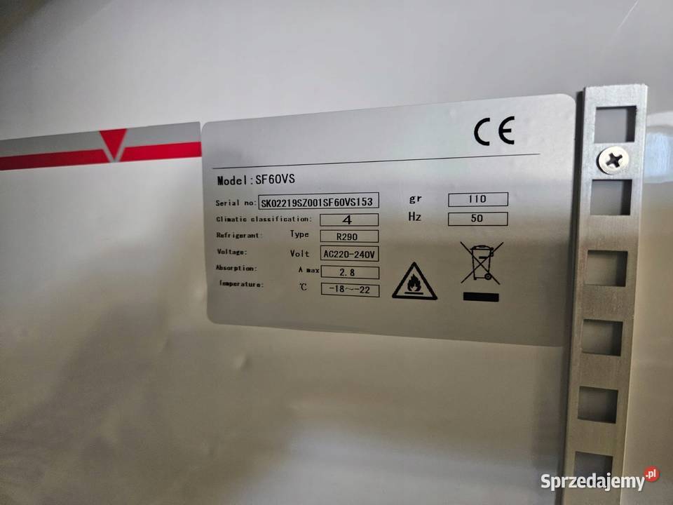 Szafa mroźnicza 590L ze stali nierdzewnej Szron Gastronomia Góra sprzedam