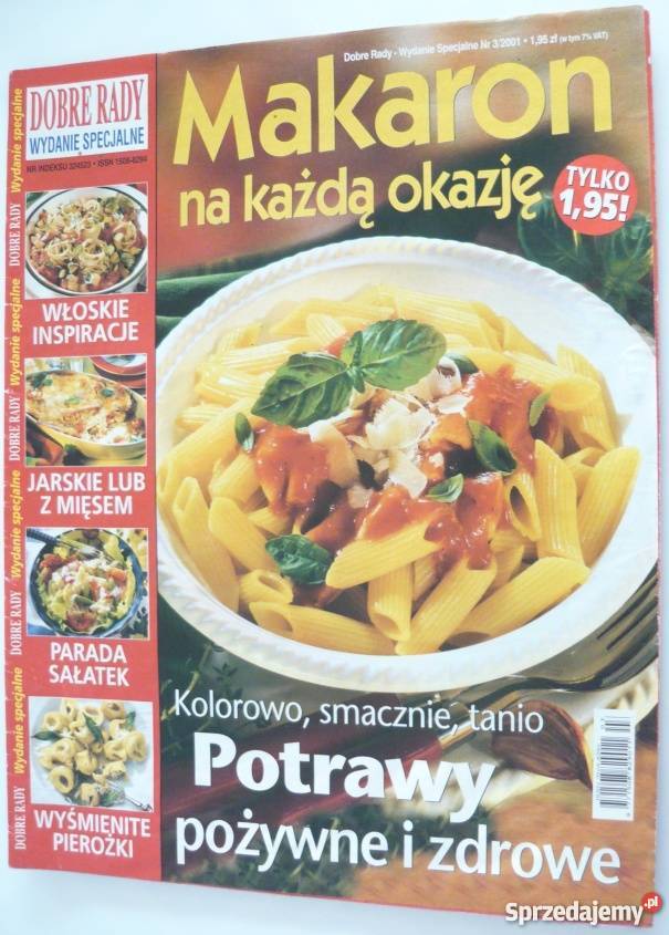 MAKARON NA KAŻDĄ OKAZJĘ 2001 03 Poradniki, albumy i reportaże Gorzów Wielkopolski