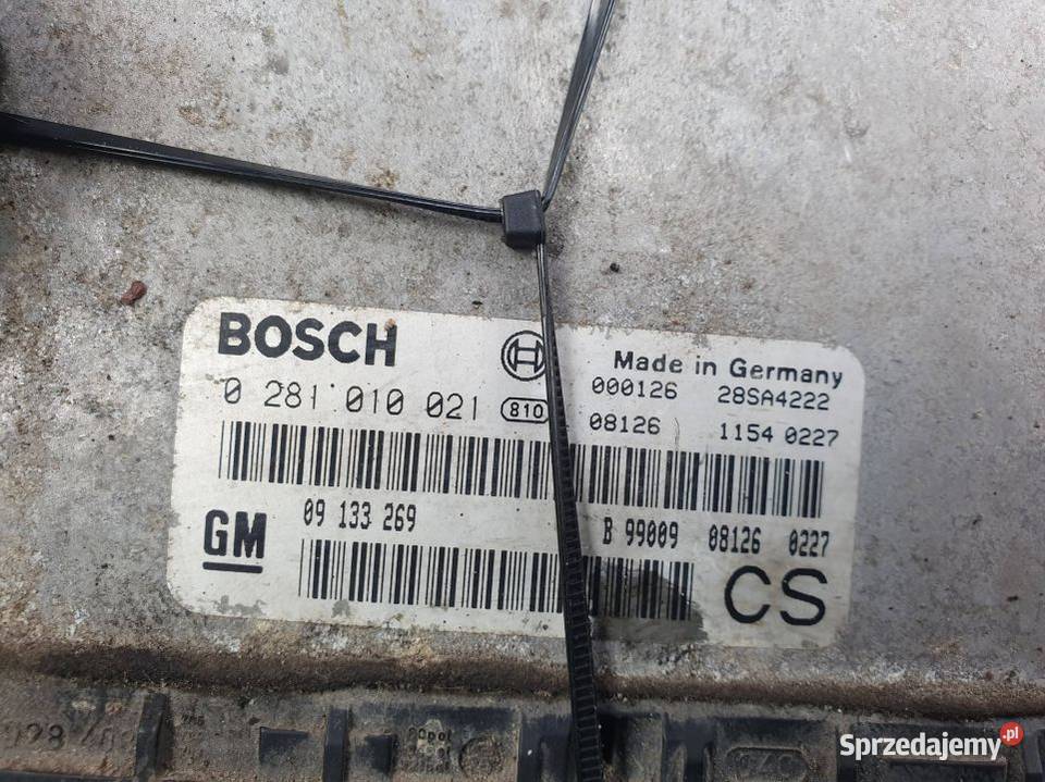 KOMPUTER SILNIKA ECU OPEL ZAFIRA A 09133269 kujawsko-pomorskie Lipno