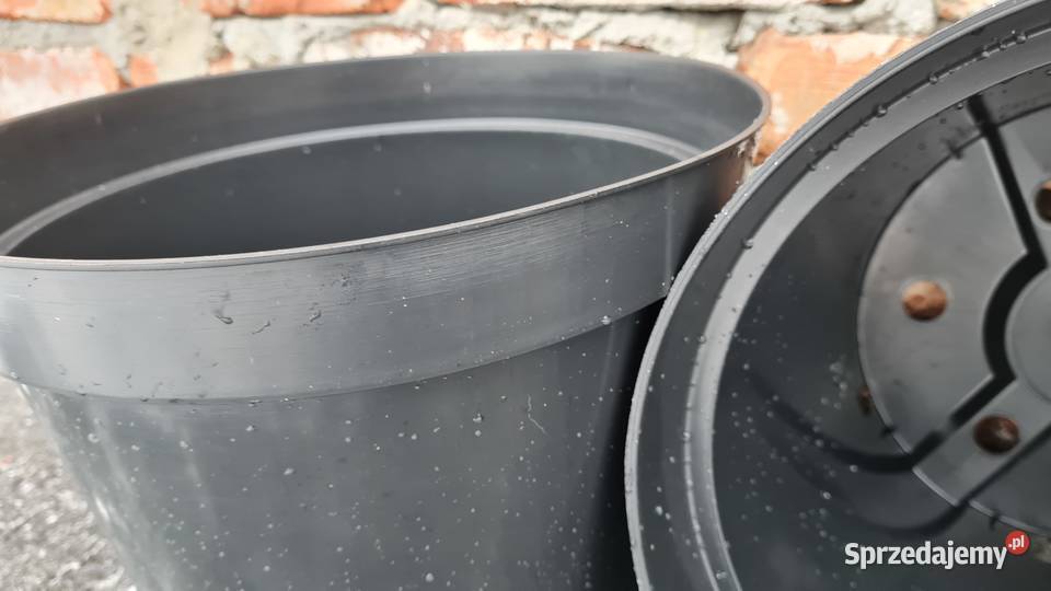 Doniczki 12 L litrów z uskokiem szkółkarskie