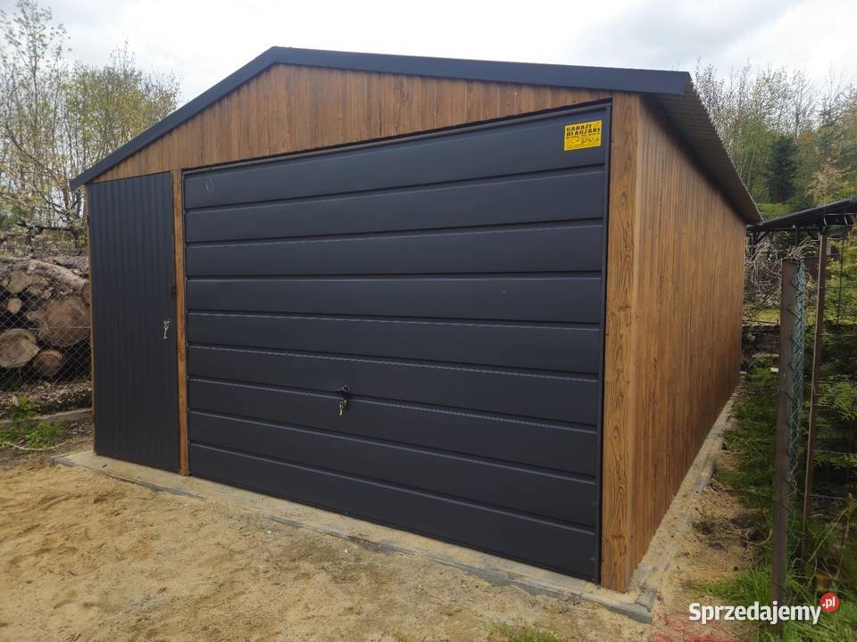 4x6 Garaze Blaszane Garaż Blaszany Blaszak 296zł/m2 Chorzów