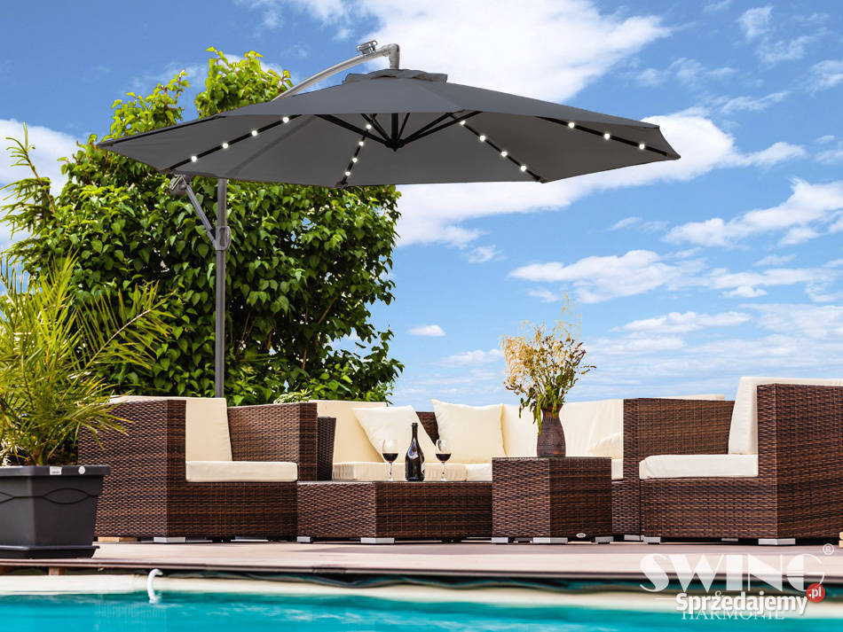 PARASOL OGRODOWY LED 300 RÓŻNE KOLORY Kalety sprzedam