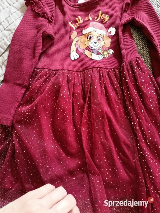 Śliczna sukienka świąteczna rozmiar 98 kujawsko-pomorskie Włocławek
