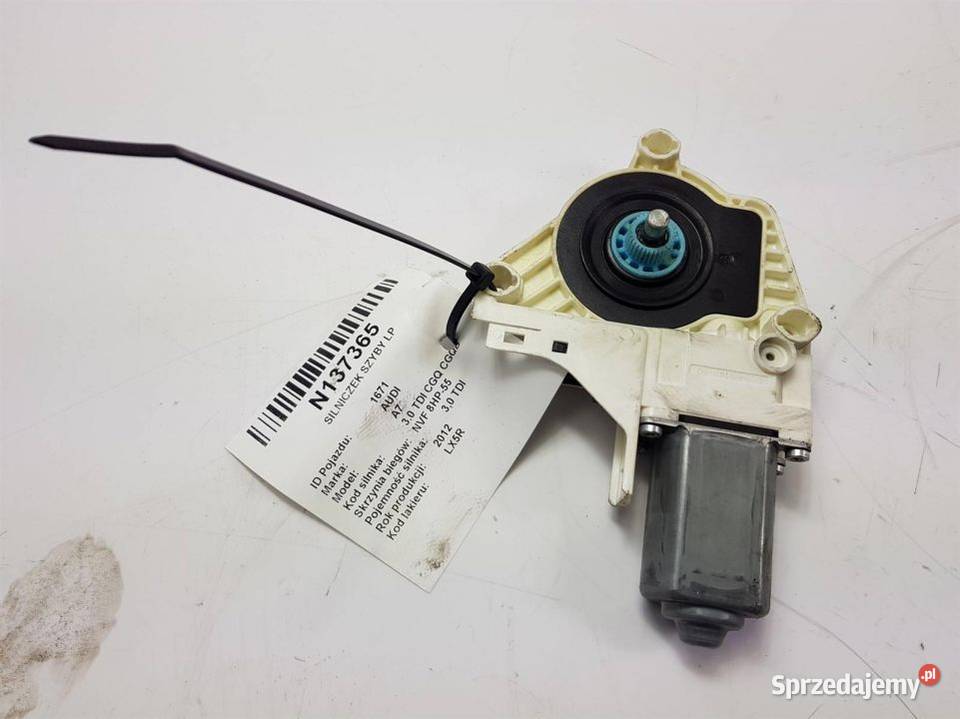 SILNICZEK SZYBY LP 8K0959801B AUDI A7 4GA kujawsko-pomorskie Lipno sprzedam