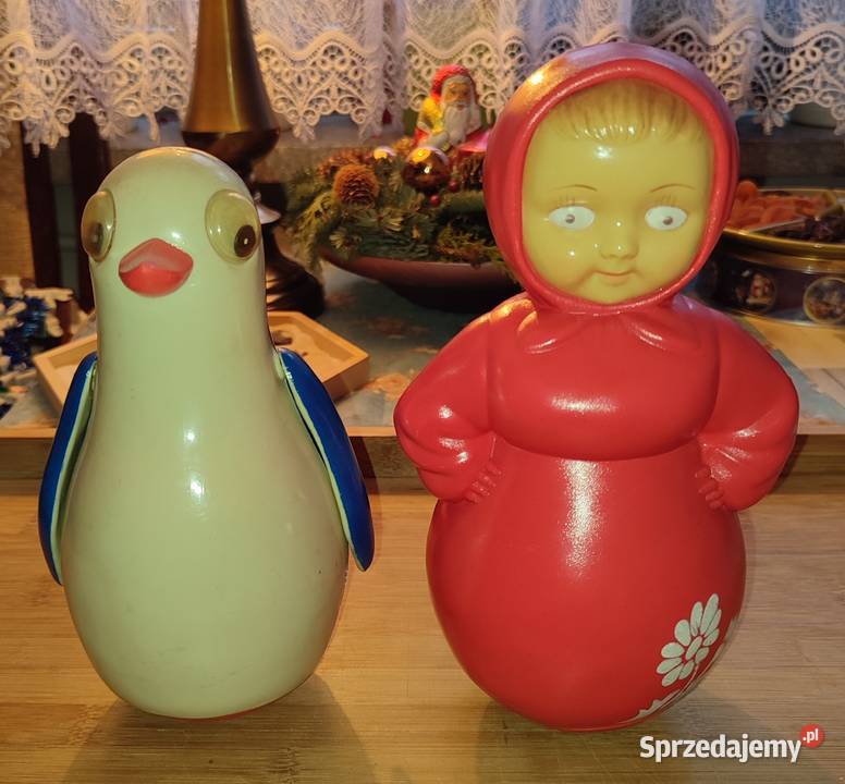 Pingwin i Laleczka wańka wstańka z czasów PRL Warszawa sprzedam