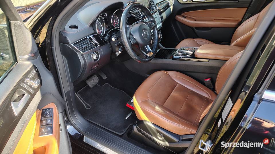 Mercedes GLE 350 AMG 4MaticSalon 1WłSerwisowany centralny zamek mazowieckie Warszawa