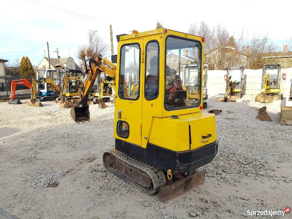 Minikoparka mini koparka TAKEUCHI TB15A BRUTTO Złoczew