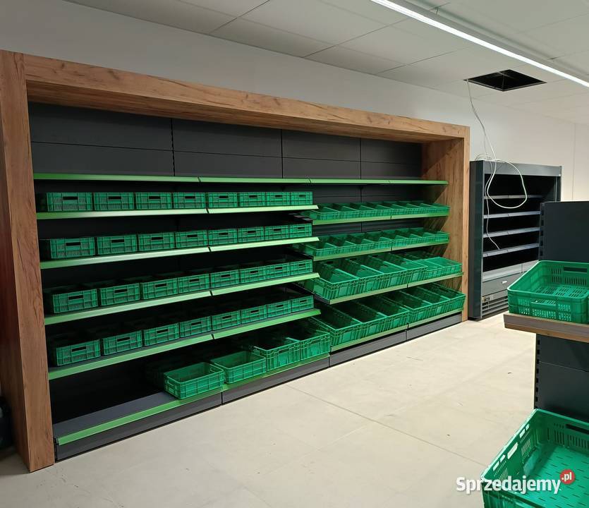 Regał warzywniczy regał metalowy na warzywa 125 Barczewo