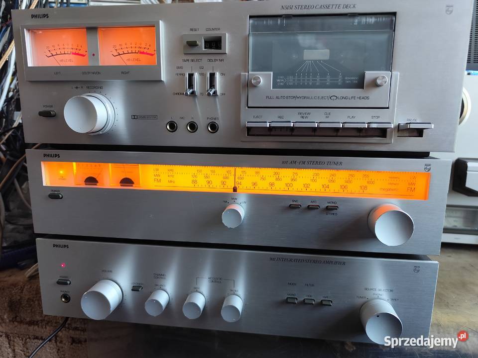 zestaw audio Philips 1981r