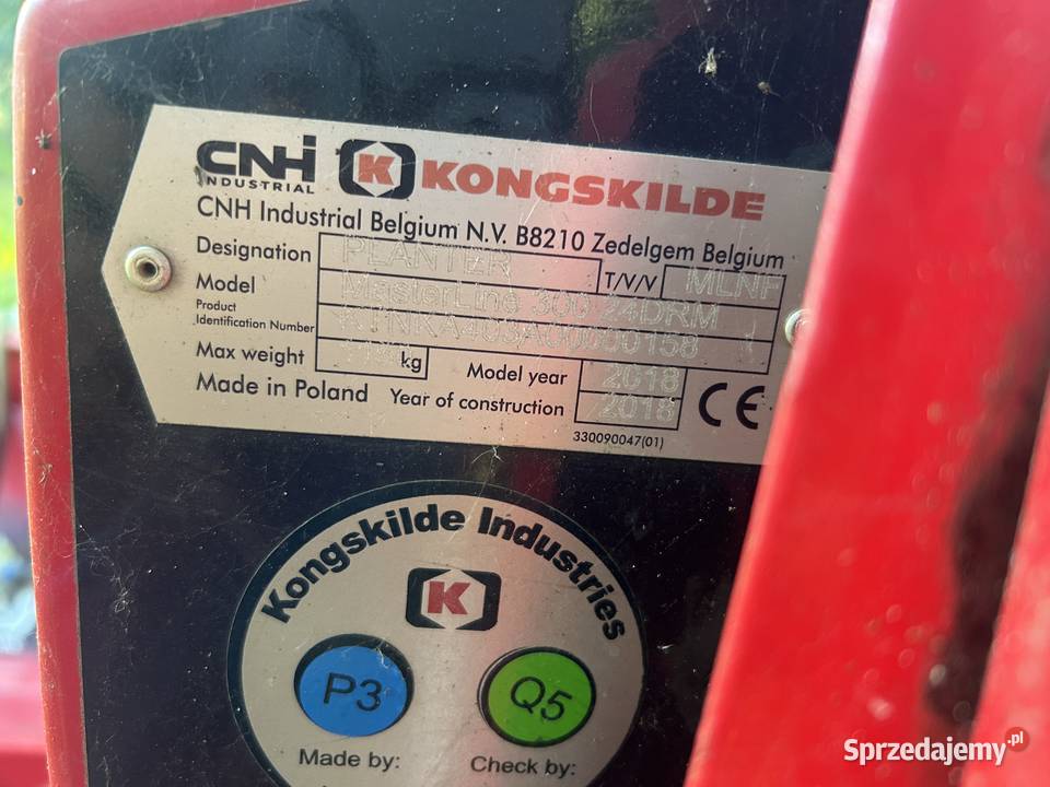 Agregat uprawowo siewny Kongskilde Węgorzewo