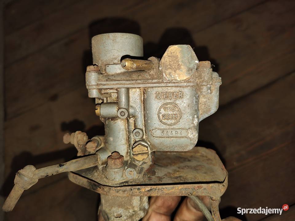 Gaźnik fiat Topolino Weber tipo 22im świętokrzyskie Ostrowiec Świętokrzyski