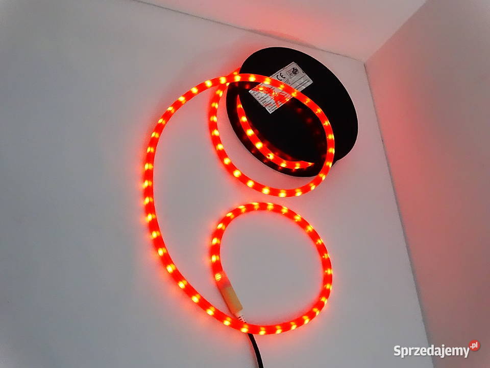 LED wąż świetlny Hellum DURALIGHT 6 m czerwony
