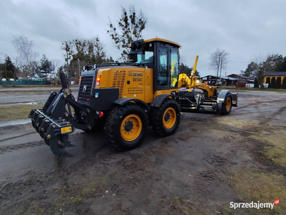 Równiarka Drogowa XCMG GR135T 12 Ton Fabrycznie Pozostałe Olsztyn
