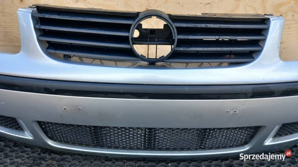 VW POLO 6N ZDERZAK PRZÓD LA7W Zbierkowo