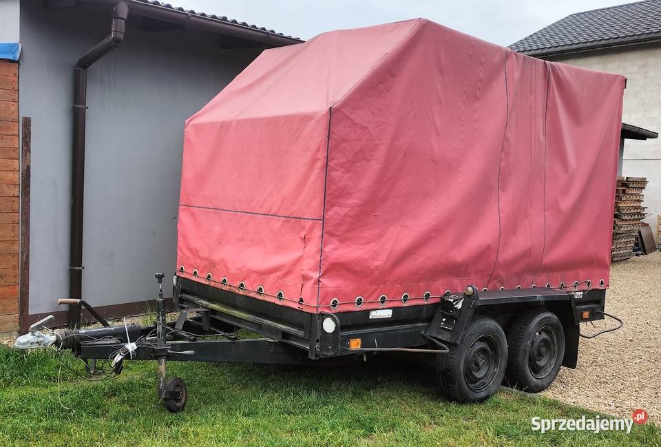 Przyczepka Przyczepa samochodowa duża dwuosiowa śląskie Częstochowa