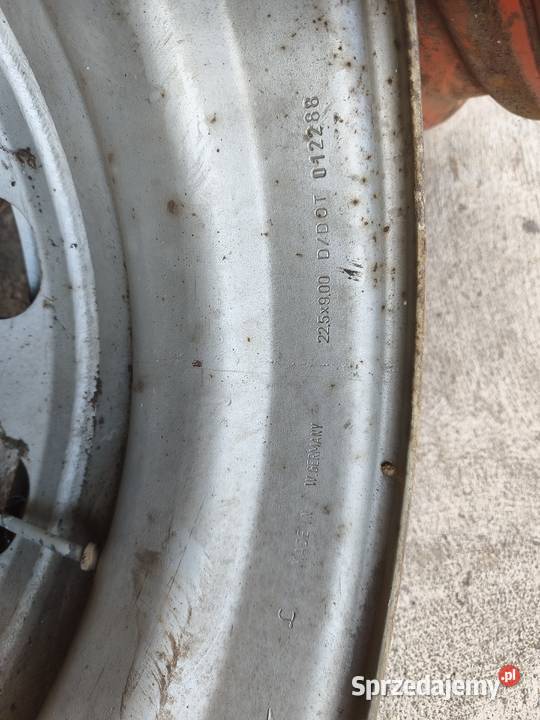 4 Felgi 225x9 225 x9 Man Pawłowice