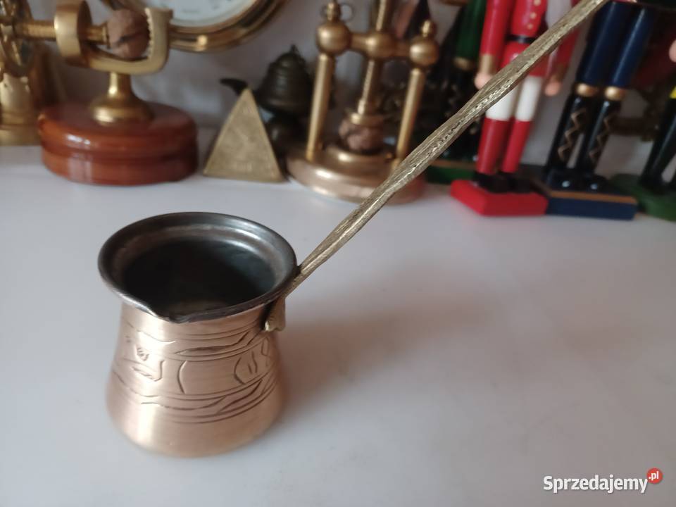 Mosiężny piękny tygiel Kolekcja Poznań