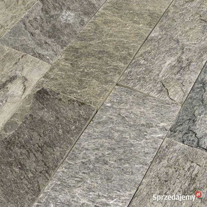 Płytki Łupek Silver Shine naturalny 10x30x0813