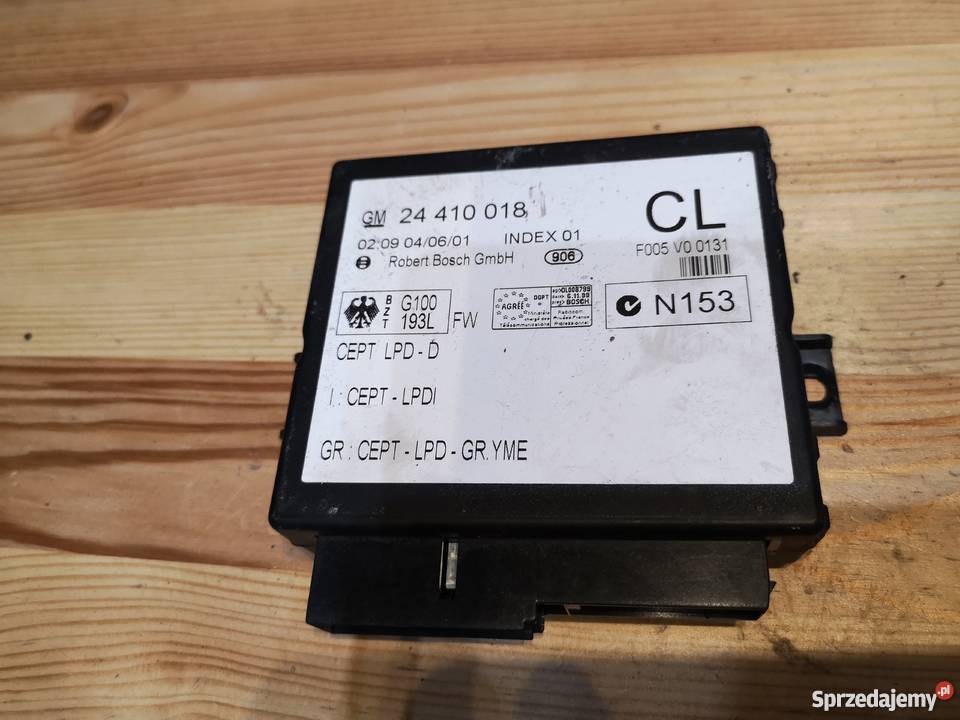 Moduł komfortu F005 V0 0131 OPEL ASTRA II G wielkopolskie Margonin