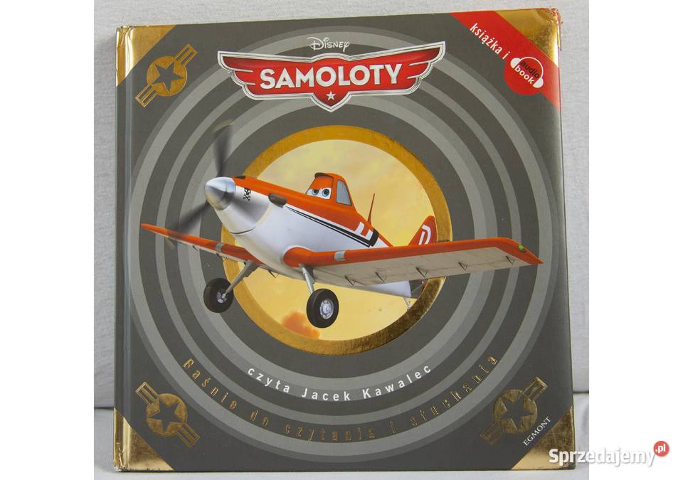 Książeczka Samoloty z audiobookiem