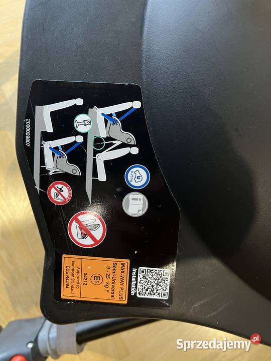 Fotelik Britax Romer Way Plus Britax małopolskie