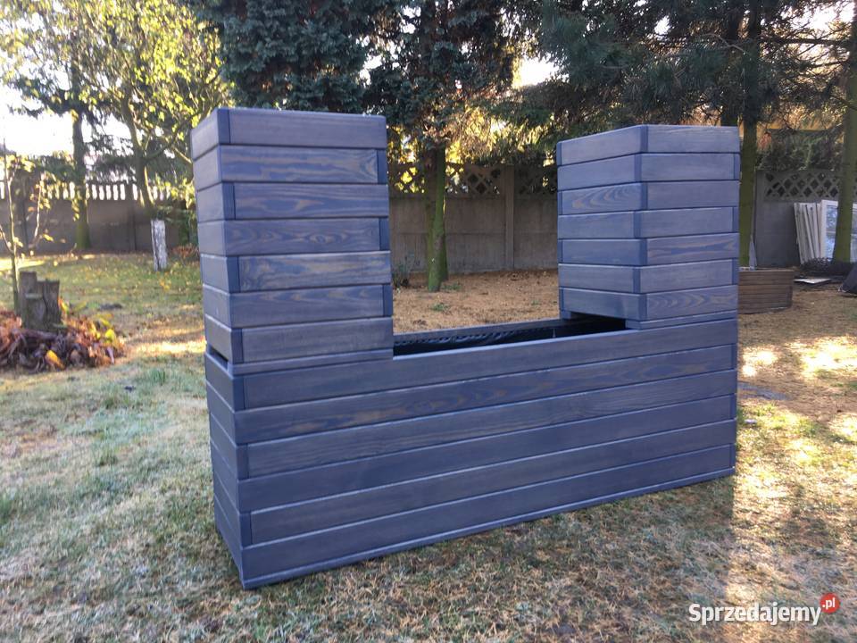 Donicedoniczki drewnianeogrodowe pod wymiar wielkopolskie Kalisz